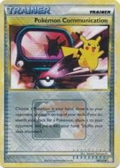 Pokemon Communication 98/123 Crosshatch Holo Promo - 2010 Player Rewards